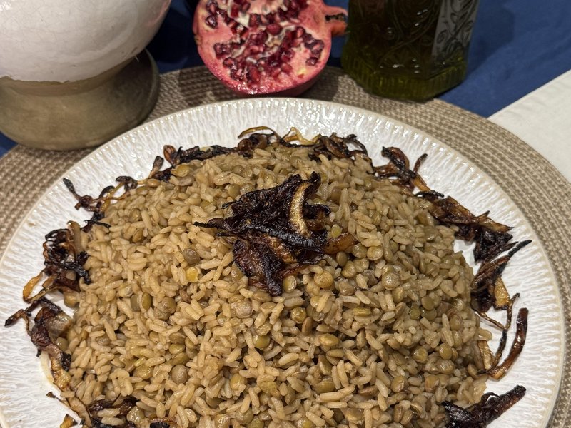 Mujadara (Lentil Rice) (16 OZ)