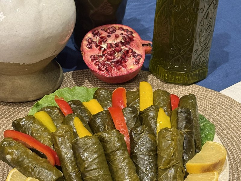 Hand-Rolled Grape Leaves